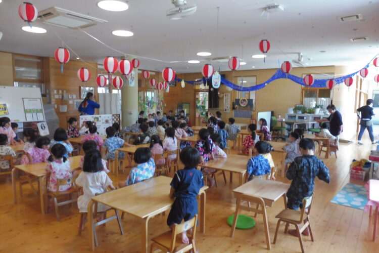 7月7日に夏祭りが開催されました